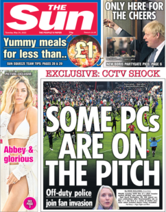 The Sun – Some PCs are on the pitch