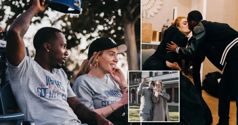 Adele shares loved-up unseen photos with boyfriend Rich Paul and confirms they’ve moved into first home together