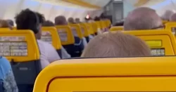 Ryanair steward grabs tannoy and goes on epic rant about airline