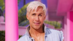 Ryan Gosling sports beach blond hair and ripped physique in dramatic Ken transformation
