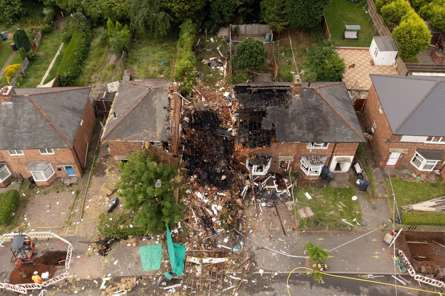 Woman found dead in debris of Birmingham house explosion