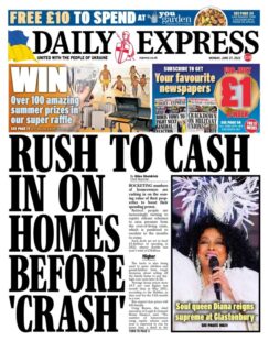 Daily Express – Rush to cash in on homes before crash
