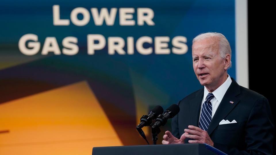 Biden urges US Congress to suspend federal gas tax three months