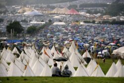 People at Glastonbury told ‘shelter where you can’ ahead of severe thunderstorms