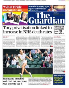 The Guardian – Tory privatisation linked to increase in NHS death rates