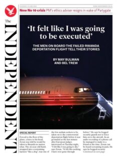 The Independent – ‘I Felt Like I Was Going To Executed’