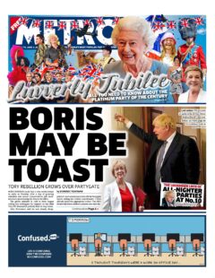 Metro – Boris may be toast