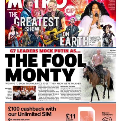 Metro - The fool monty