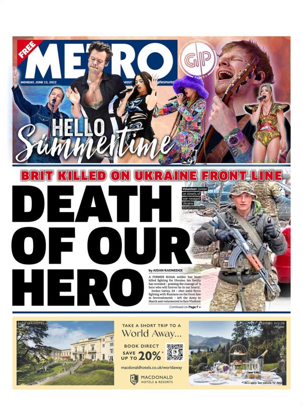 Metro - Death of our hero