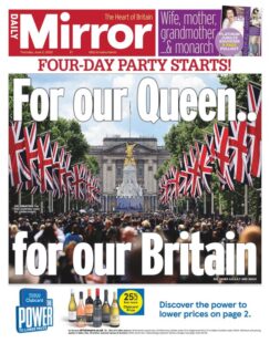 Daily Mirror – For our Queen, for our Britain