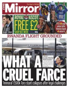 Daily Mirror – What a cruel farce