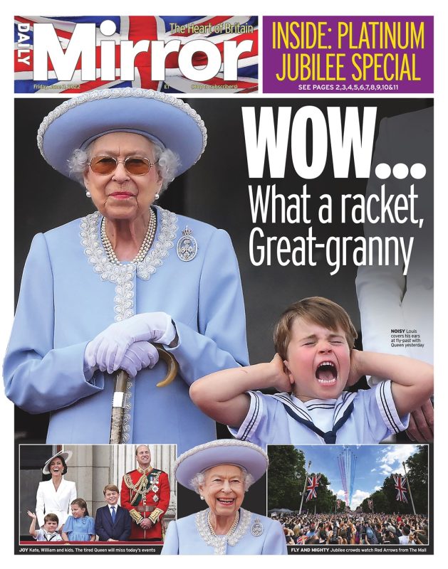 Daily Mirror - WOW … what a racket great-granny