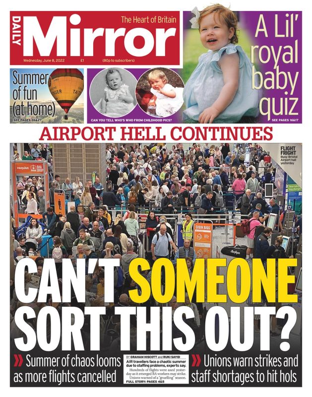 Daily Mirror - Can’t someone sort this out