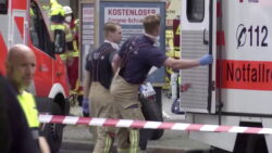 Berlin car crash: 'Dead bodies all over the place' as vehicle smashes into store