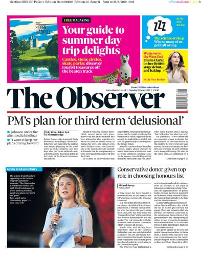 Sunday Papers - PM’s plan for third term ‘delusional’