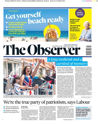 Sunday Papers - Party at the Palace & Tories on course for by-election defeat 