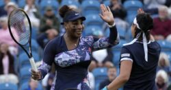 Serena Williams leaves Eastbourne starstruck on competitive return