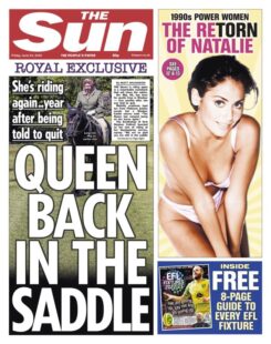 The Sun – Queen back in the saddle