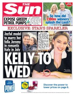 The Sun – Kelly to wed