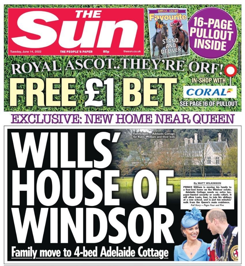 The Sun - Wills’ House of Windsor