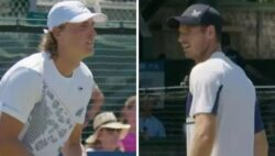 Andy Murray beats Wimbledon champion in stirring comeback despite awful line judge calls