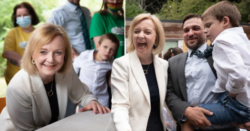 Kids tell Liz Truss campaign visit is ‘awkward’ and ‘Larry the cat should be PM’