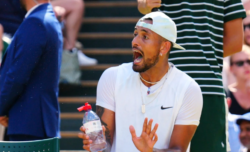 POINT TAKEN I’m the fan who Nick Kyrgios accused of having 700 drinks at Wimbledon…I’d only had two and I was cheering for him