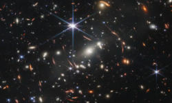 First images from Nasa James Webb space telescope reveal ancient galaxies