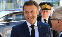 Proud Emmanuel Macron supports UBERs lobbying drive in France