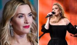Kate Winslet compares herself to Adele: 'Not in a bathrobe gobbling Prozac!'