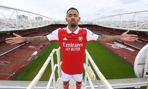 ‘Very excited’: Arsenal confirm Gabriel Jesus signing from Manchester City