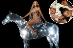 Beyoncé shares sleepy pic of Blue, Rumi and Sir ahead of ‘Renaissance’ release