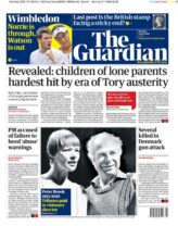 The Guardian - Revealed: children of lone parents hit by era of Tory austerity