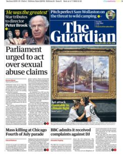 The Guardian – Parliament urged to act over sexual abuse claims