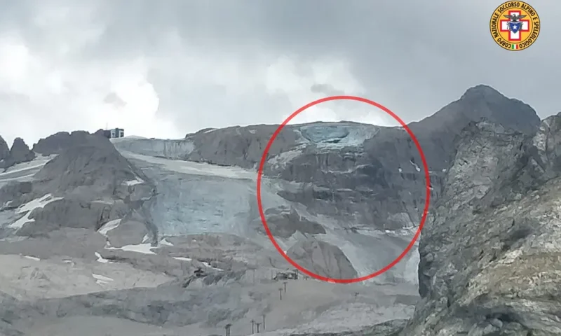 Italian alps glacier collapse: search resumes for missing hikers after six killed
