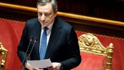 Italian PM Draghi's facing uncertain political future