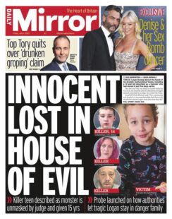 Daily Mirror – Innocent lost in house of evil