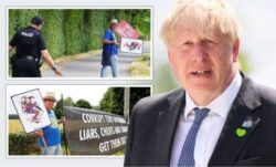 Stop Brexit Man’ rages as bid to gatecrash Boris wedding party backfires ‘Dirty tactics