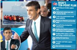 Rishi Sunak vows to get tough on immigration and says UK border system is ‘broken’