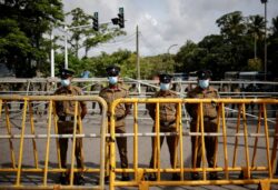 Emergency in Sri Lanka ahead of parliament vote for new president
