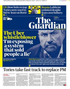 The Guardian – Tories take fast track to replace PM