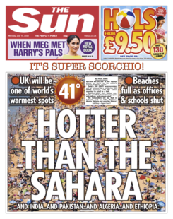 The Sun – Hotter than Sahara