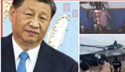 China unveils map with EXACT locations it will encircle Taiwan as war fears explode