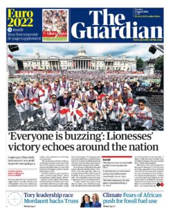 The Guardian – Lionesses’ victory echoes around the nation