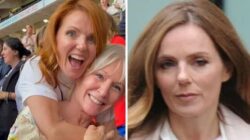 Geri Horner faces ‘leftie’ backlash after posing for pic with Nadine Dorries at Euro 2022