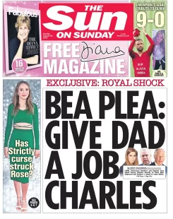 Sunday Papers - New £1m X Factor bullying claim