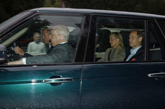 In Pictures - Senior Royals arrive at Balmoral