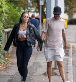 Jade Goody husband Jack Tweed goes public with new girlfriend as they hang up banners for Jade memory walk