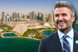David Beckham lands MASSIVE seven-figure pay cheque to front controversial Qatar World Cup ad campaign
