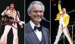 Andrea Bocelli praises Elvis Presley and Freddie Mercury – ‘Extraordinary giants of rock’
